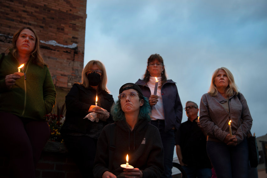Close to 80 community members gathered Sept. 20 in Citizens Park in Idaho Springs, Colorado to remember the life of Christian Glass, the young man who was shot by police after calling 911 for assistance after his car got stuck on a rural road in neighboring Silver Plume.